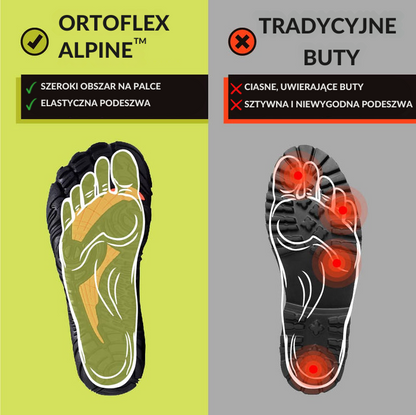 ORTOFLEX Alpine™ | buty Barefoot - ciepłe i uśmierzające ból - Ortoflex