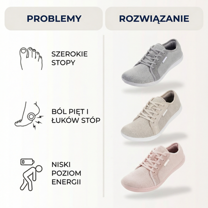 Ortoflex WideStep™ - Szerokie buty barefoot dla zmęczonych stóp